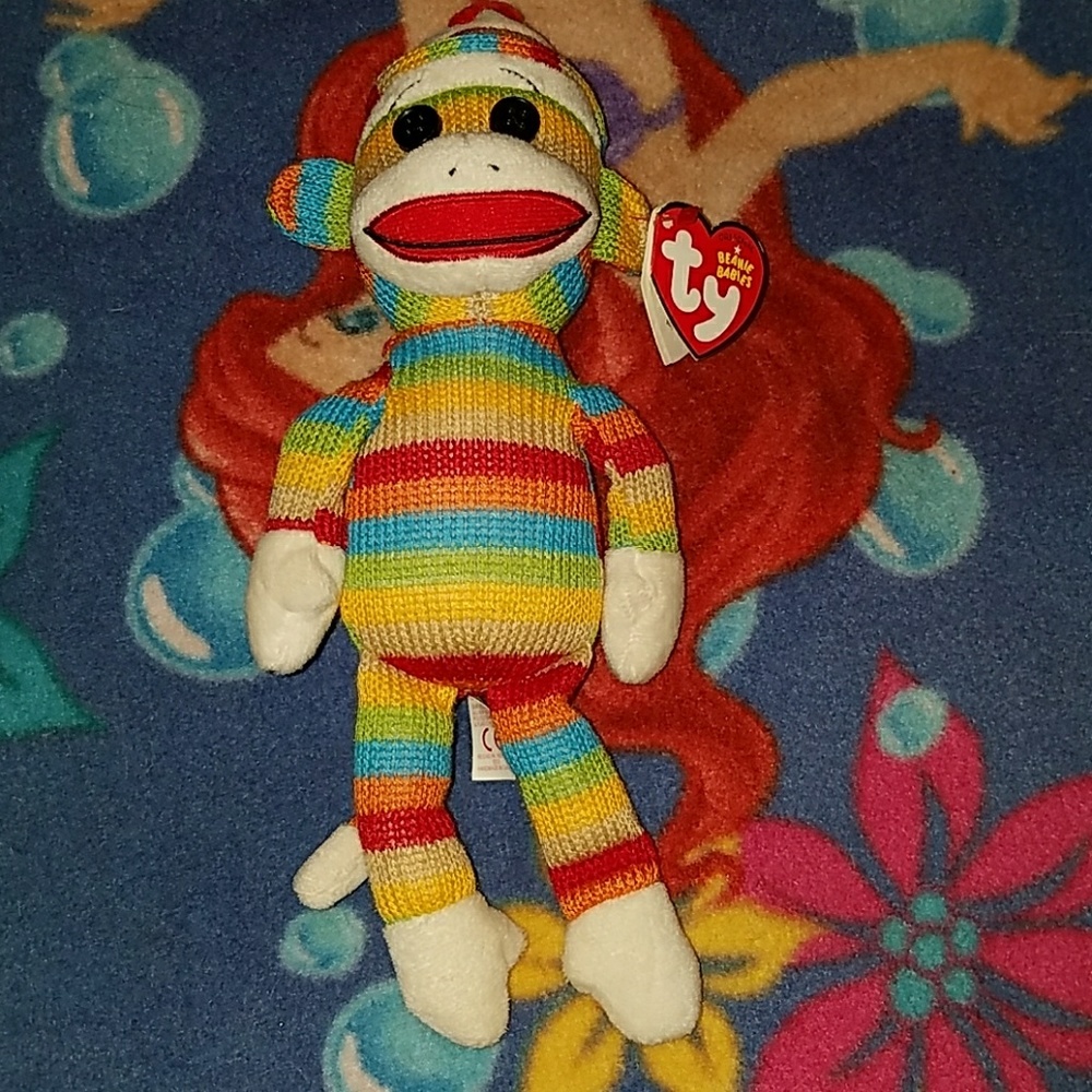 Striped Sock Monkey
